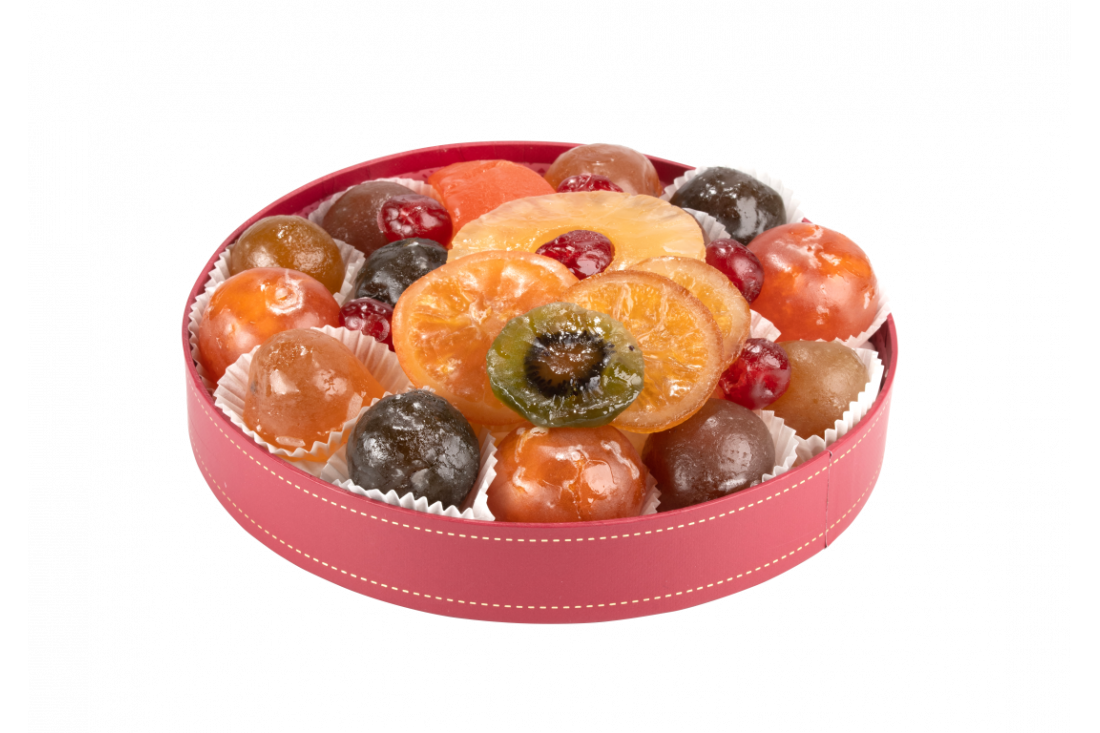 Le Canotier Christmas composition with candied fruit from Provence 800g