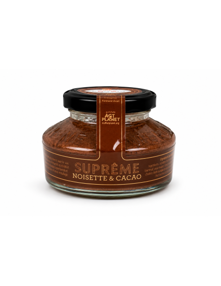 Pâte à tartiner - Suprême de noisettes et cacao BIO