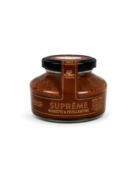 Pâte à tartiner - Suprême de noisettes et feuillantine BIO