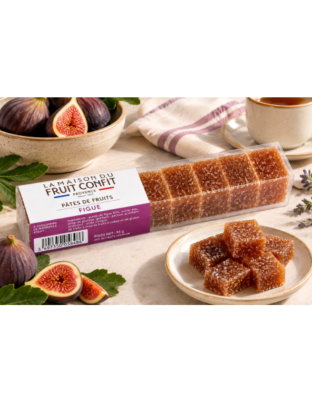 Fig fruit jelly 90 g: 51% fig pulp, soft and melt-in-the-mouth