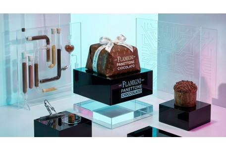 Panettone glacé au chocolat 500 g au levain naturel, sans raisins ni fruits confits 2